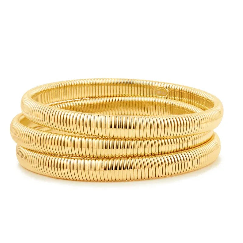 Gold Snake-Style Bracelet – Individual